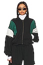view 2 of 5 X FP Movement Hot Track Varsity Jacket In Black Combo in Black Combo