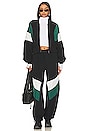 view 5 of 5 X FP Movement Hot Track Varsity Jacket In Black Combo in Black Combo