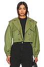 view 1 of 5 x REVOLVE Looking Glass Trench Coat in Loden Green