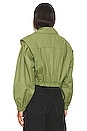 view 4 of 5 x REVOLVE Looking Glass Trench Coat in Loden Green