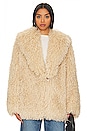 view 2 of 5 x REVOLVE Stargazer Faux Fur Jacket in Ivory