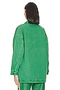 view 3 of 4 x We The Free Madison City Twill Jacket In Kelly Green in Kelly Green