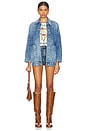 view 4 of 4 BLOUSON EN JEAN FREE PEOPLE AVERY in Got The Blues