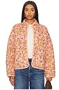 view 1 of 5 Chloe Jacket in Peach Combo