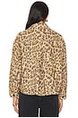 view 3 of 4 BLOUSON EN JEAN OPAL SWING in Leopard