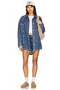 view 1 of 4 Dunes Shirt Jacket in Blue Abyss