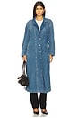 view 2 of 4 x We The Free Monique Indigo Duster In Sunlight Blue in Sunlight Blue