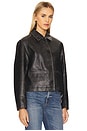 view 3 of 5 x We The Free Hera Faux Leather Jacket In Black in Black