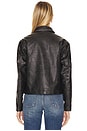 view 4 of 5 x We The Free Hera Faux Leather Jacket In Black in Black