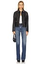 view 5 of 5 x We The Free Hera Faux Leather Jacket In Black in Black