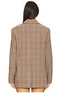 view 4 of 6 BLAZER RISCA DE GIZ PAPER CUT in Chocolate