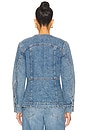 view 3 of 4 x We The Free Lula Denim Jacket In River Blues in River Blues