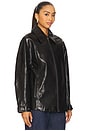 view 2 of 4 x We The Free Sloane Faux Leather Jacket In Black in Black