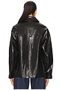 view 3 of 4 x We The Free Sloane Faux Leather Jacket In Black in Black