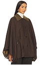 view 2 of 4 Bailey Cape in Italian Mocha