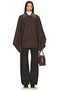 view 4 of 4 Bailey Cape in Italian Mocha