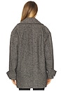 view 4 of 6 Ari Wool Peacoat in Black