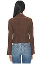 view 4 of 5 x We The Free River Faux Suede Jacket In Double Espresso in Double Espresso