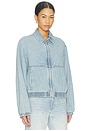 view 3 of 5 x We The Free Birdie Denim Jacket in Mockingbird