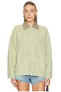 view 2 of 5 BLOUSON LEMON DENIM in Washed Sage