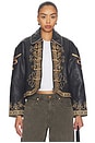 view 1 of 6 Lana Leather Jacket in Black