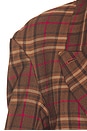 view 6 of 6 Dean Double Breasted Blazer in Oliver Plaid- Brown