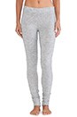 view 1 of 3 LEGGINGS HEATHERED KNIT in Light Grey