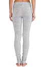 view 3 of 3 LEGGINGS HEATHERED KNIT in Light Grey