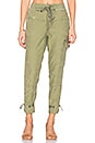 view 1 of 4 Don't Get Lost Soft Utility Pant in Moss