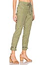 view 2 of 4 Don't Get Lost Soft Utility Pant in Moss