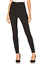 view 1 of 4 Pull On Ponte Pant in Black