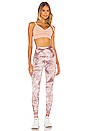 view 4 of 4 X FP Movement Good Karma Tie Dye Legging in Sugar Plum Combo