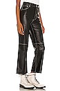 view 2 of 4 The It Factor Vegan Leather Pant in Mystic