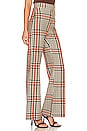 view 2 of 4 Plaid Jules Pant in Rust Combo