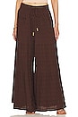 view 1 of 4 In Paradise Wide Leg Pant in Chocolate