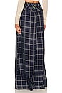 view 3 of 4 Dance At Dusk Wide Leg Pant in Navy Combo
