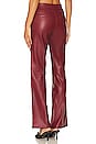 view 3 of 4 x We The Free Uptown High Rise Faux Leather Pant in Mulberries