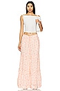 view 4 of 4 FREE PEOPLE EMMALINE 팬츠 in Peach Combo