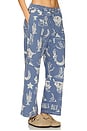 view 3 of 7 Seaside Pull On Pant in Indigo Combo & Rodeo