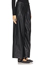 view 2 of 6 x REVOLVE Afton Faux Leather Trouser in Black