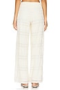view 4 of 6 Aiden Lace Pant in White