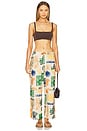 view 5 of 6 FREE PEOPLE SEASIDE 바지를 당겨 in Ivory Combo & Summer