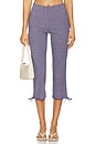 view 1 of 6 Feeling Flirty Slim Capri Pant in Navy Combo
