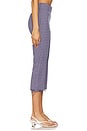 view 3 of 6 Feeling Flirty Slim Capri Pant in Navy Combo