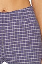 view 6 of 6 Feeling Flirty Slim Capri Pant in Navy Combo