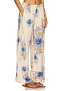 view 2 of 6 Days End Printed Linen Pull On Pant in Ivory Combo Floral