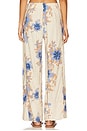 view 4 of 6 Days End Printed Linen Pull On Pant in Ivory Combo Floral