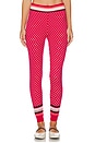 view 1 of 6 x Intimately Falala Legging In Red Peppermint Dot in Red Peppermint Dot
