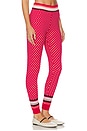 view 2 of 6 x Intimately Falala Legging In Red Peppermint Dot in Red Peppermint Dot