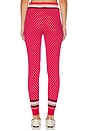 view 4 of 6 x Intimately Falala Legging In Red Peppermint Dot in Red Peppermint Dot